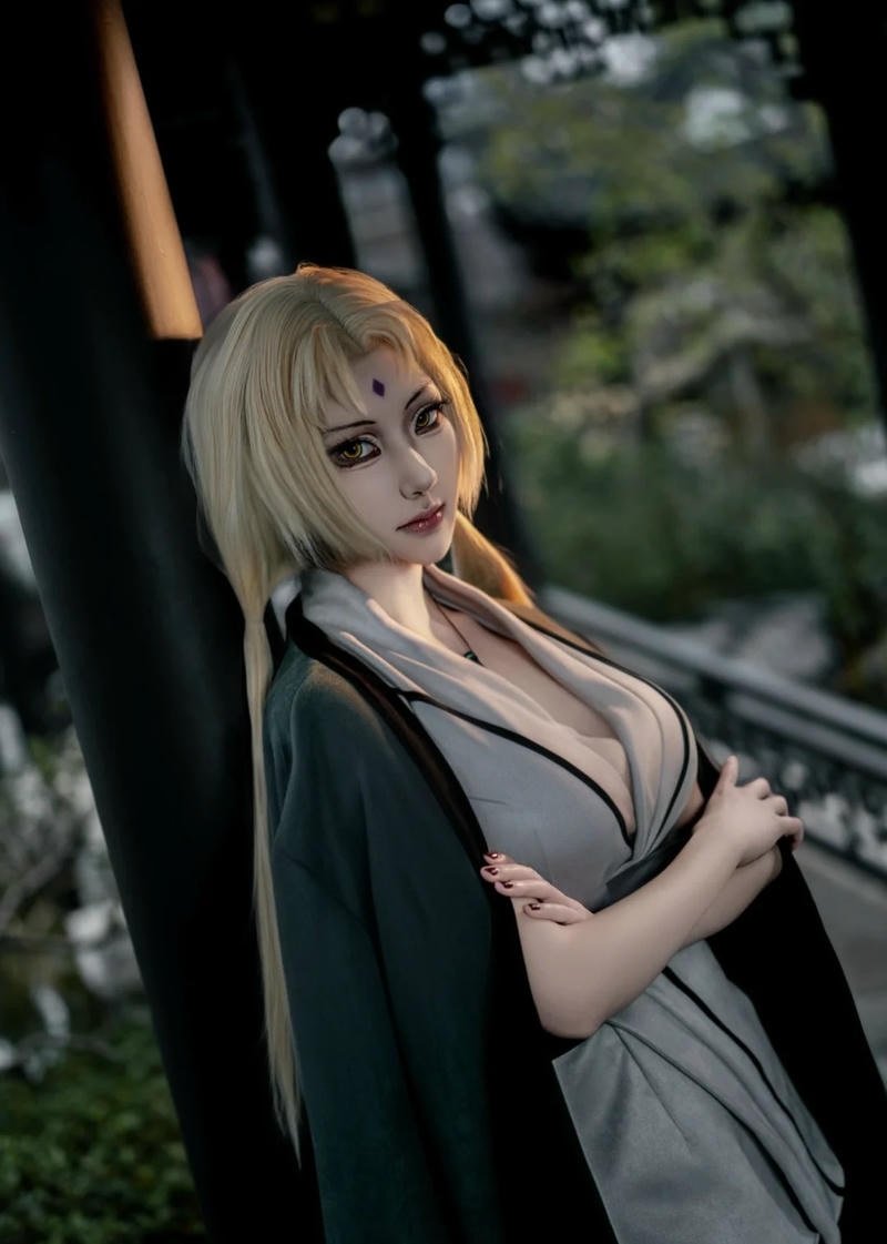 Khung cảnh ninja được tái hiện qua hình ảnh tsunade