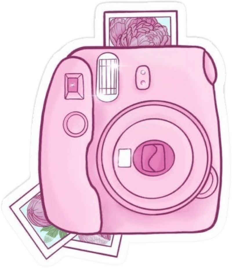 Màu hồng nhẹ tạo nên sticker màu hồng dễ chịu