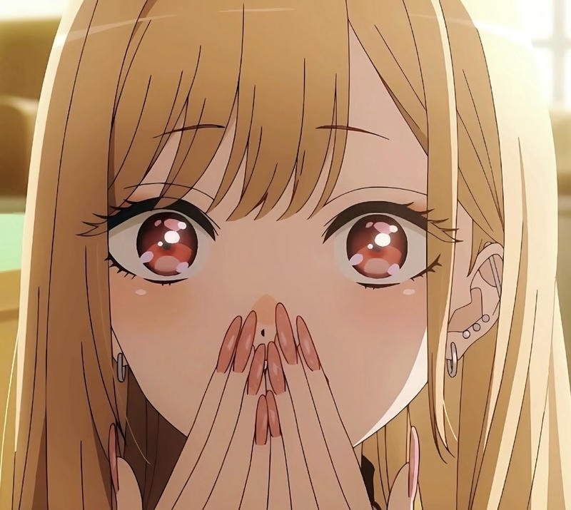 Nhân vật nữ anime phong cách mơ màng ảnh đại diện