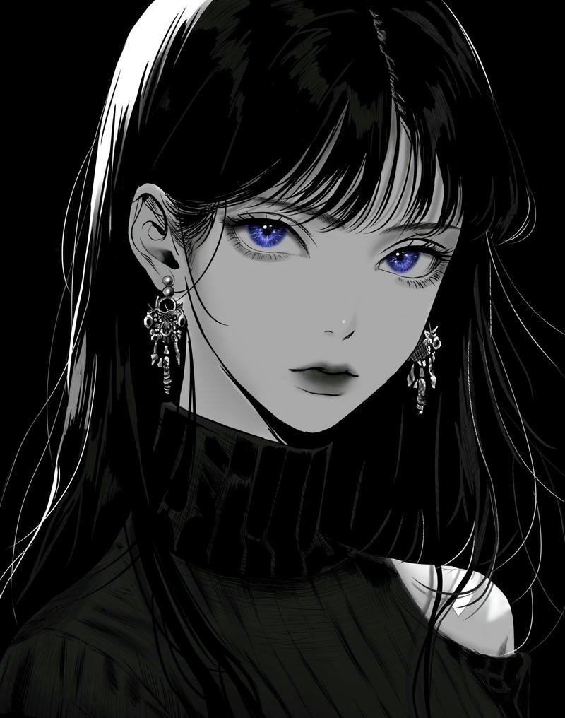Nhân vật nữ anime phong thái mạnh mẽ cực kỳ cuốn hút