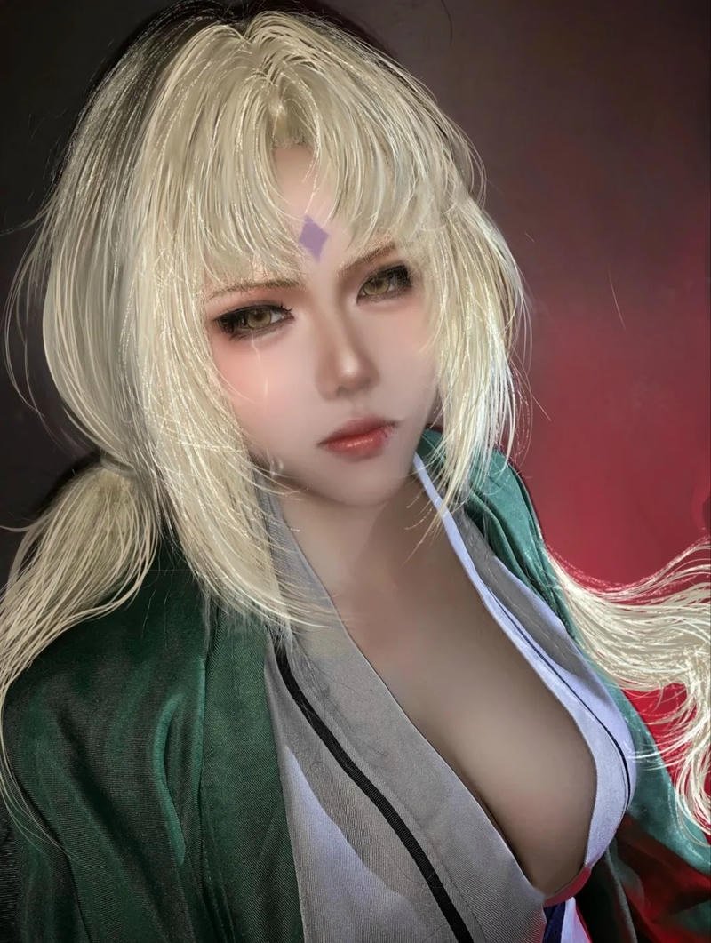 Phong cách chiến binh nữ qua cosplay tsunade ấn tượng
