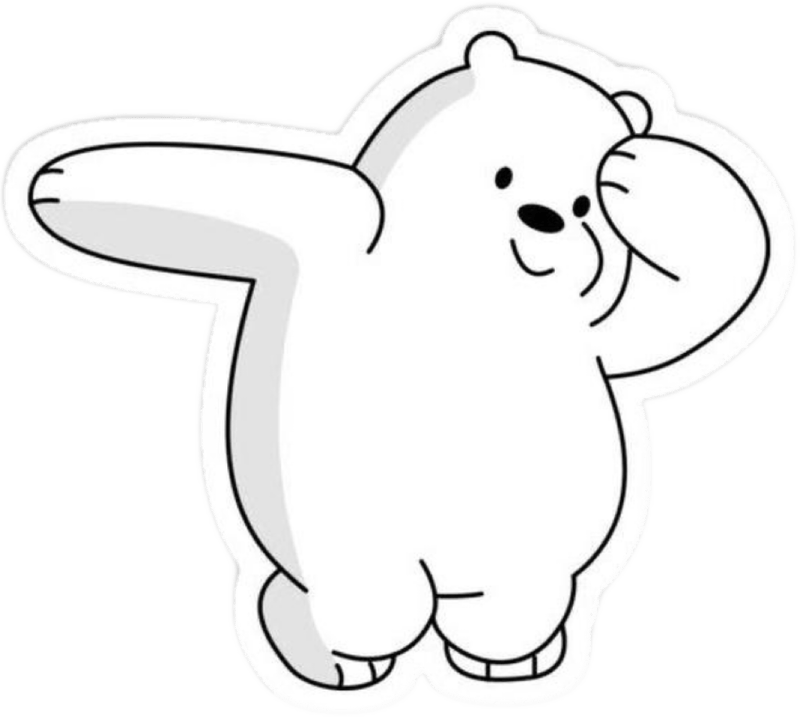 Tạo hình đáng yêu mang lại sticker gấu cute sinh động