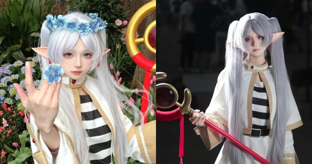 ảnh cosplay frieren thumbnail