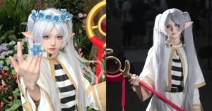 ảnh cosplay frieren thumbnail