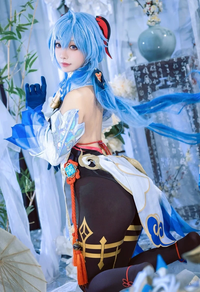 Ảnh cosplay Ganyu phong cách cá tính phù hợp làm avatar