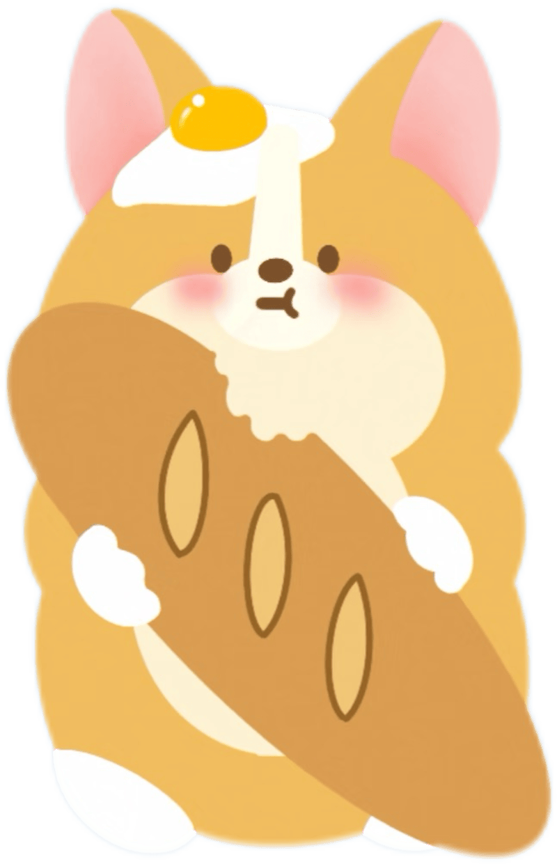 Ảnh sticker chó Shiba có đôi mắt long lanh