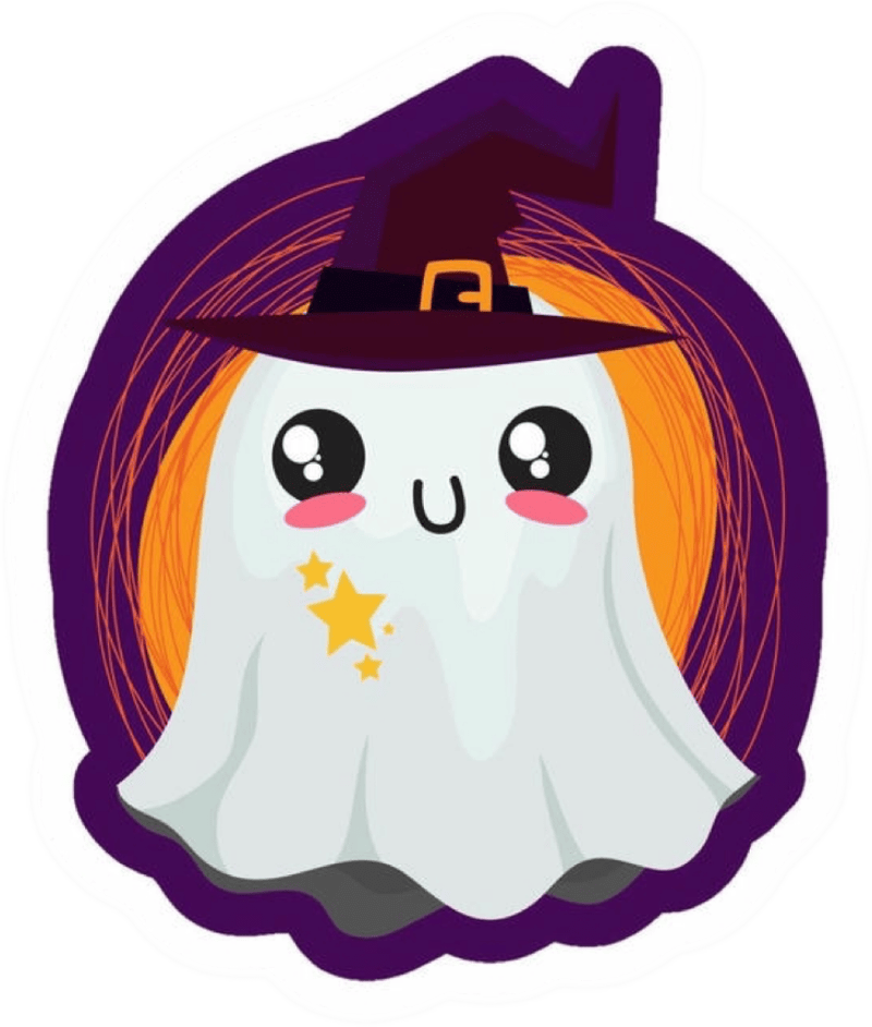 Bầu không khí ma mị tạo nên sticker halloween