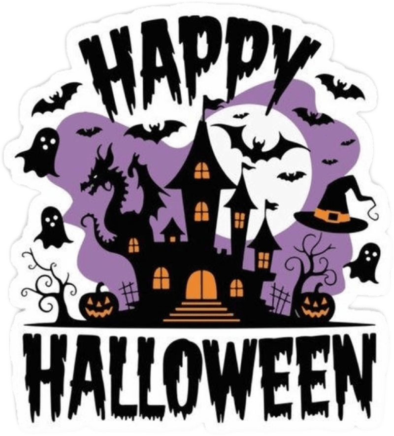 Cảm nhận nhẹ nhàng nhưng ấn tượng trong sticker halloween