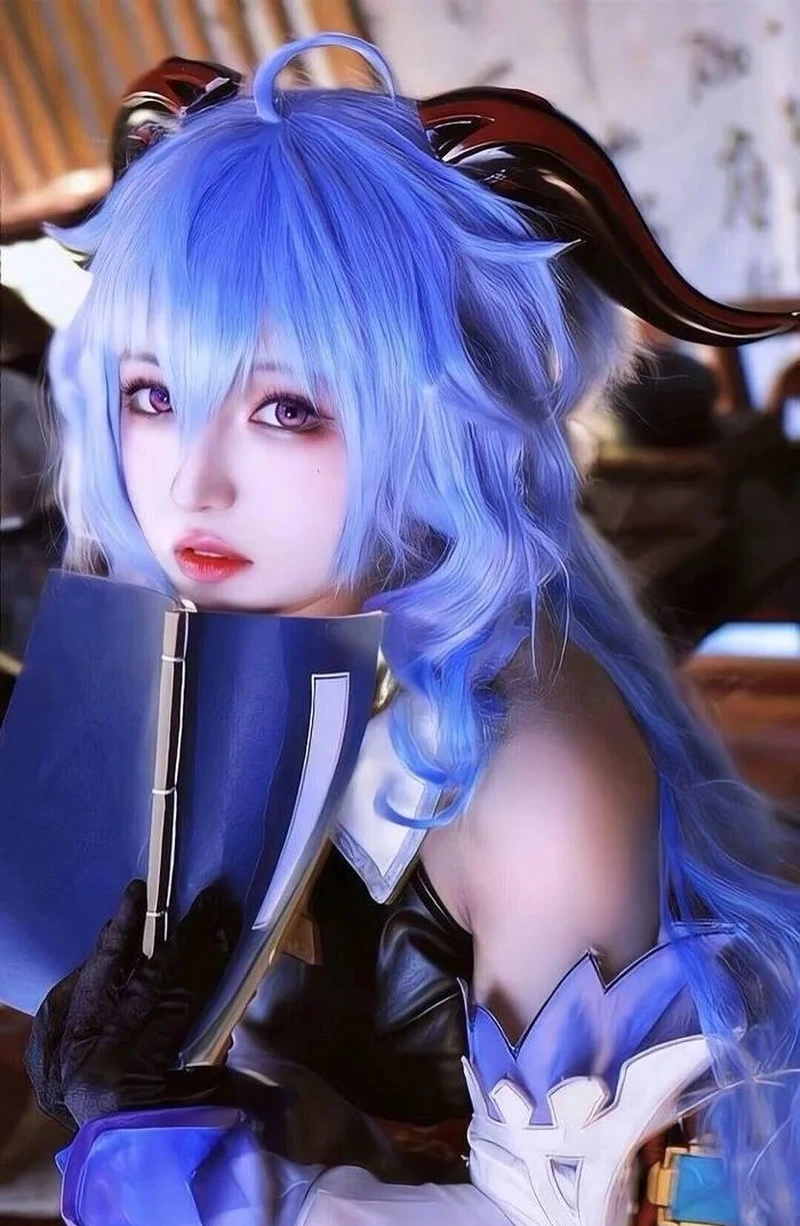 Hình ảnh Ganyu cosplay tạo hình anime sắc nét cuốn hút