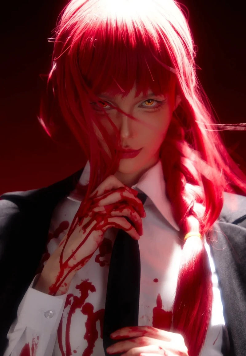Makima cosplay khoe vẻ đẹp quyền lực đầy mê hoặc