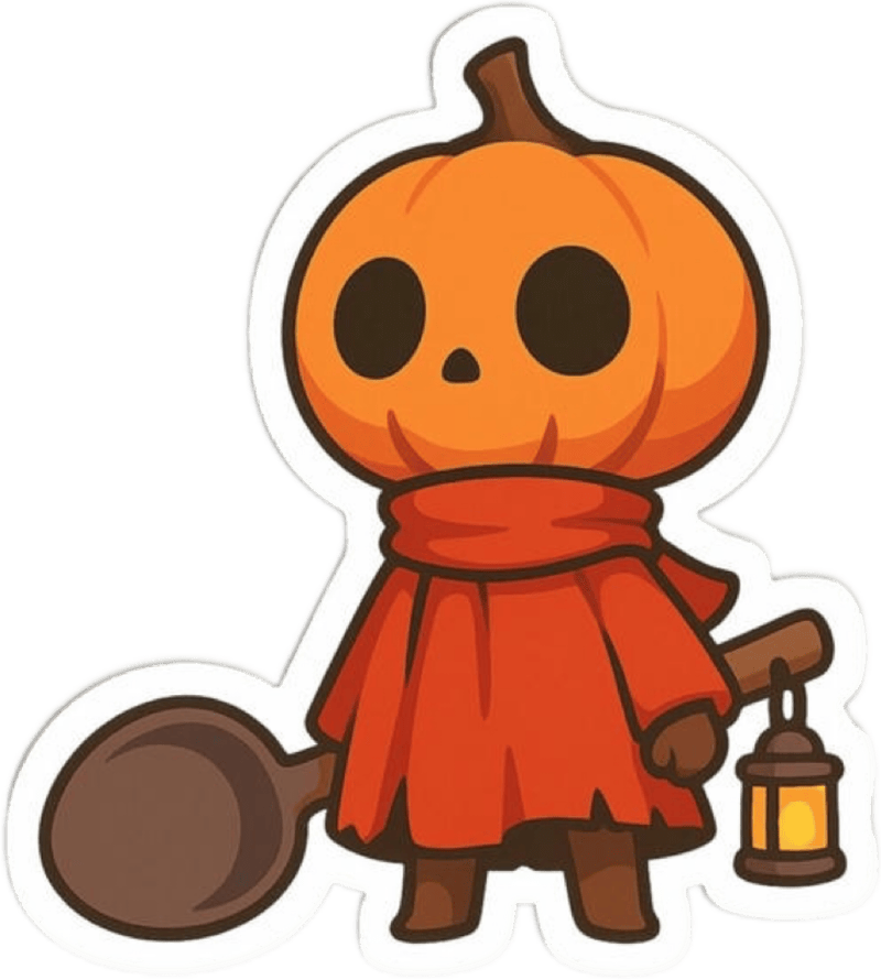 Nét phá cách mang lại sticker halloween thú vị