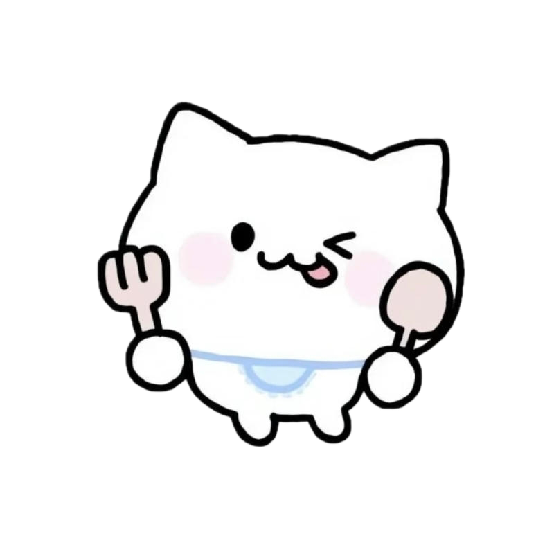 Nhãn dán chibi đáng mến với nụ cười tươi tắn