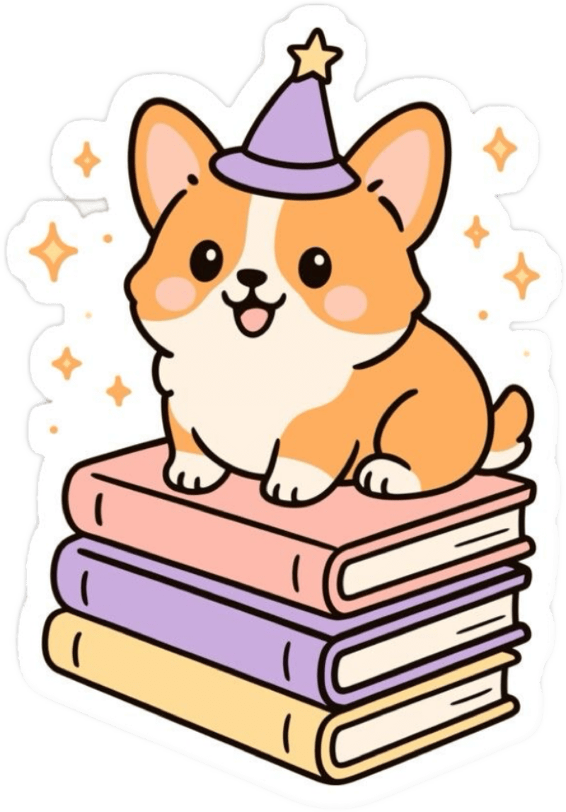Sticker chó Shiba có phong cách tinh nghịch
