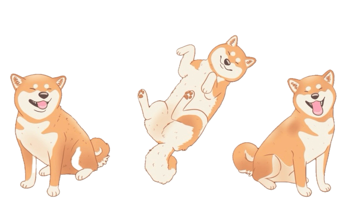 Sticker chó shiba thumbnail