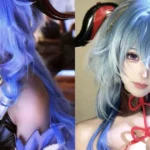 ảnh cosplay ganyu thumbnail